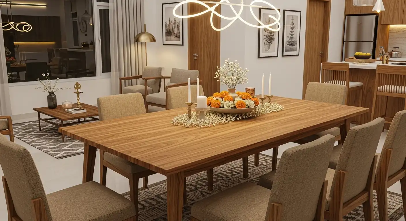 banner  Custom Dining Table