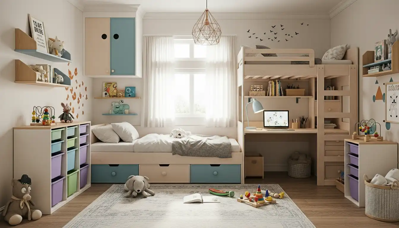 Banner Kids Room Furniture Ideas