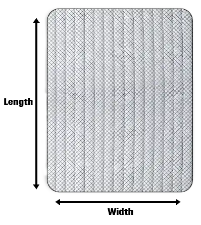 Mattress Dimensions- Woods Royal