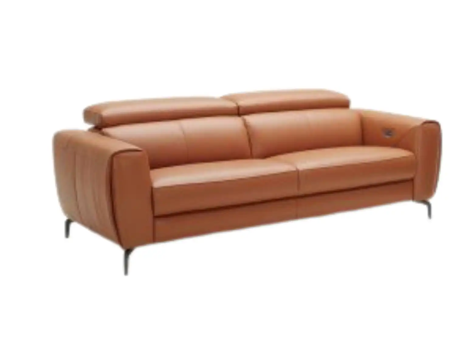 Office leather sofa in Tan color