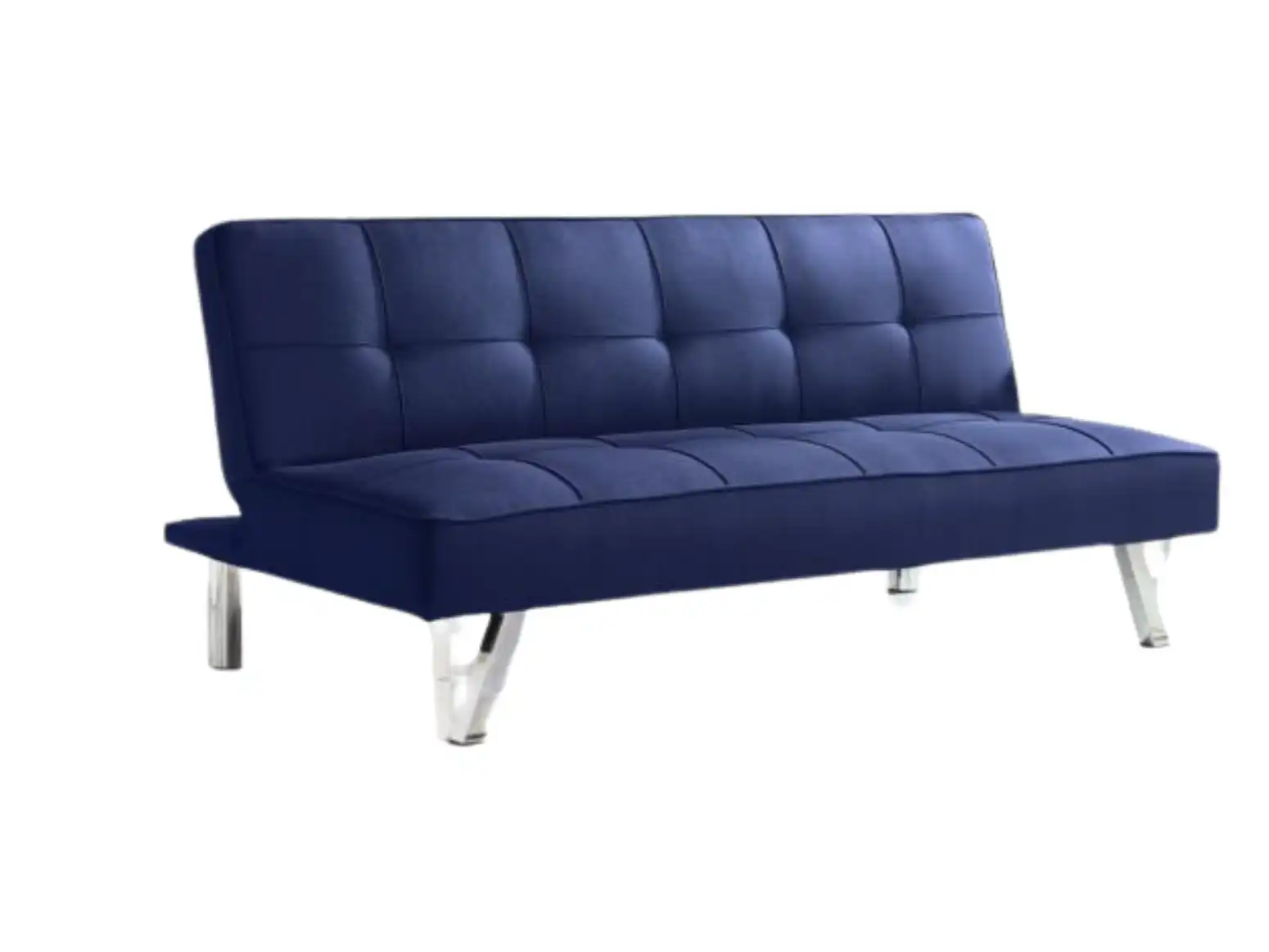 Office Sofa Cum Bed blue color