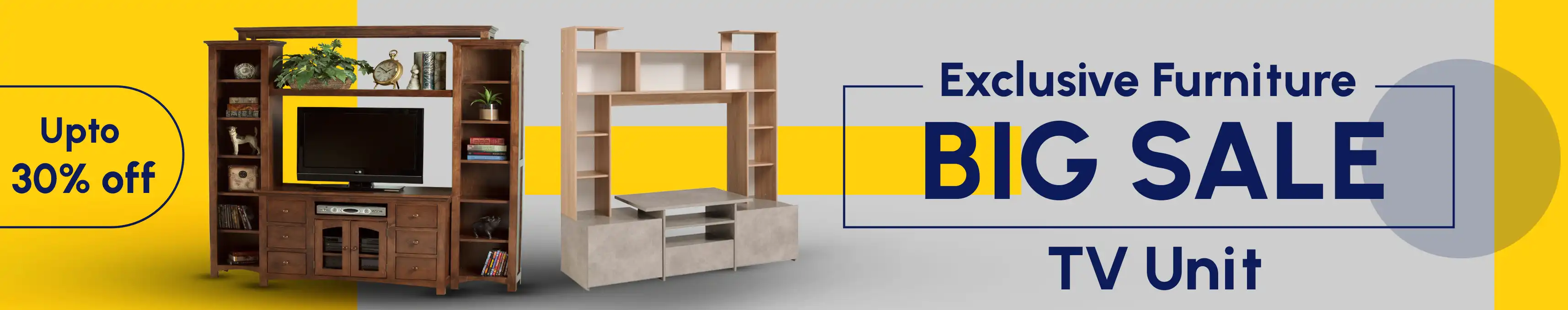 TV Unit Banner - Woods Royal