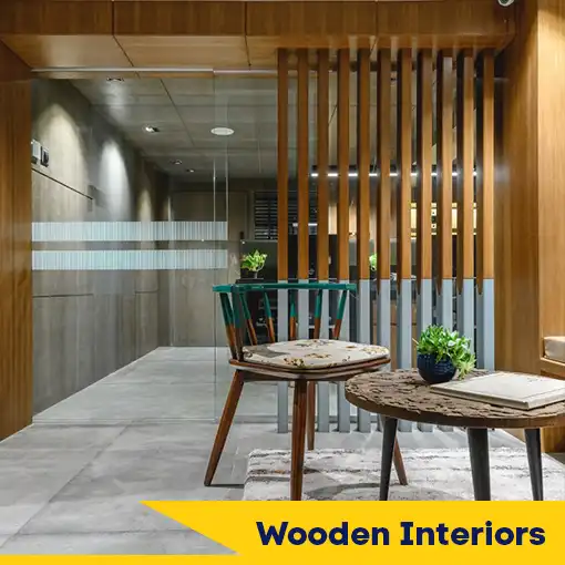 Wooden Interior For Office - Woods Royal