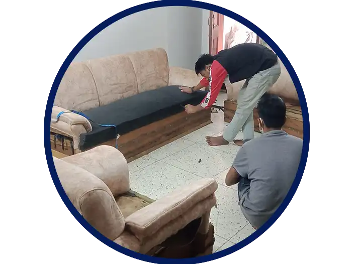 Living Room Furniture - Sofa With Tea Table