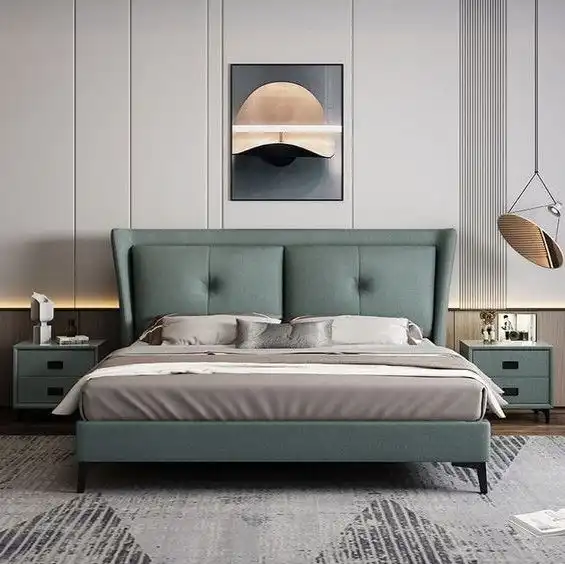 Bed Manufacturer Banner - grey bed in bendoom