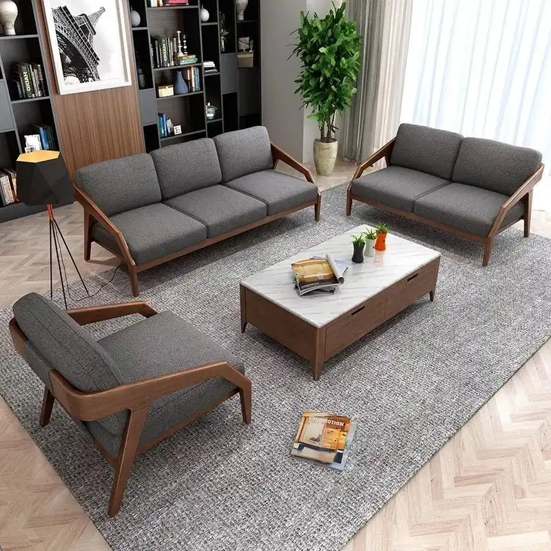 Mid Century Sofa Set manufactured in Bangalore