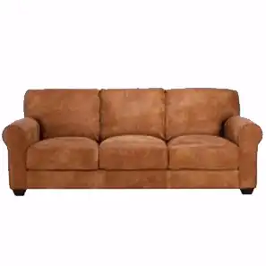 Brown Velvet 3 Seater Sofa | Save Upto 50%