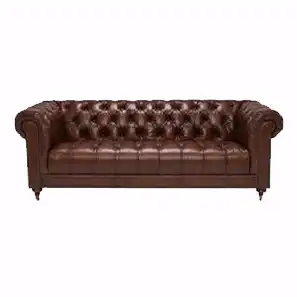 Chester Field - Premium Leatherette 3 Seater Sofa | Save Upto 50%