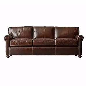 Robert Leatherette 3 seater Sofa | 30% Off on all items Woods Royal