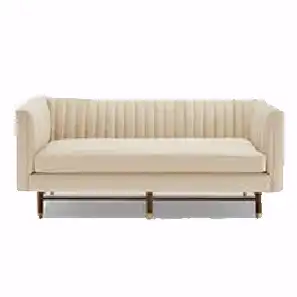 Tuxedo Striped Back - 3 Seater Sofa - Woods Royal