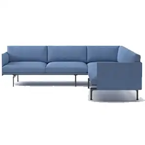 Corso Modular Sofa - Navy Blue - Woods Royal