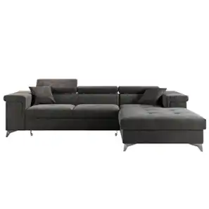 Low Back L Shape Sofa and Lounger | Save Upto 50%